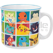 Pokemon Jumbo camper Mug - Grid